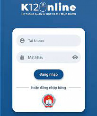 Hướng dẫn PHHS cài đặt ứng dụng học trực tuyến K12Online