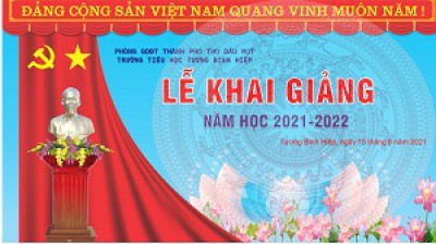 Lễ khai giảng năm học 2021-2022