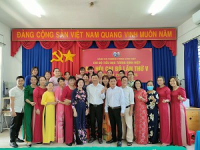 Đại hội Chi bộ trường TH Tương Bình Hiệp - Nhiệm kỳ 2022-2025