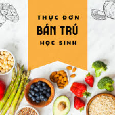 Thực đơn bán trú