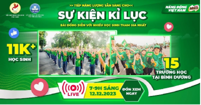 Đồng diễn thể dục giữa giờ