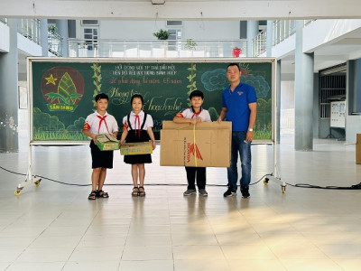 Phong trào kế hoạch nhỏ của Liên Đội Trường Tiểu học Tương Bình Hiệp