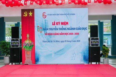 Lễ khai giảng năm học mới 2025-2026