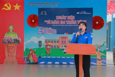 Trường tiểu học Tương Bình Hiệp kết hợp cùng trường ĐH Sư phạm TP.Hồ Chí Minh tổ chức hoạt động “Vì đàn em thân yêu” – Xây dựng tình bạn đẹp, nói không với bạo lực học đường.