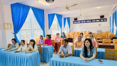 TRƯỜNG TIỂU HỌC CHÁNH HIỆP TỔ CHỨC HUẤN LUYỆN THỰC HÀNH CHUYÊN SÂU KỸ NĂNG PHÒNG, CHỐNG TAI NẠN THƯƠNG TÍCH VÀ XÂY DỰNG TRƯỜNG HỌC AN TOÀN