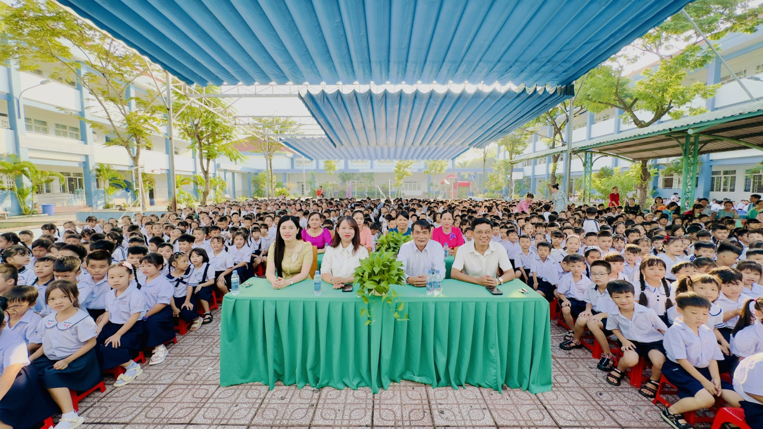 TRƯỜNG TIỂU HỌC CHÁNH HIỆP TỔ CHỨC LỄ PHÁT ĐỘNG “TUẦN LỄ HƯỞNG ỨNG HỌC TẬP SUỐT ĐỜI NĂM 2026”